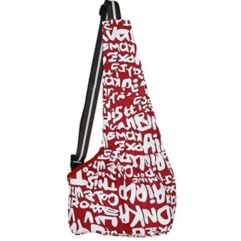 TAILUP Travel shoulder strap bag for pet dogs Comfortable soft Oxford fabric M